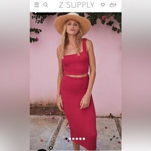 Z Supply Set. Midis skirt and top Size XS/S